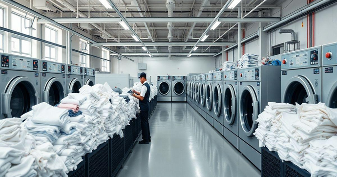Lavanderia Industrial de Roupas: Benef&iacute;cios e Solu&ccedil;&otilde;es