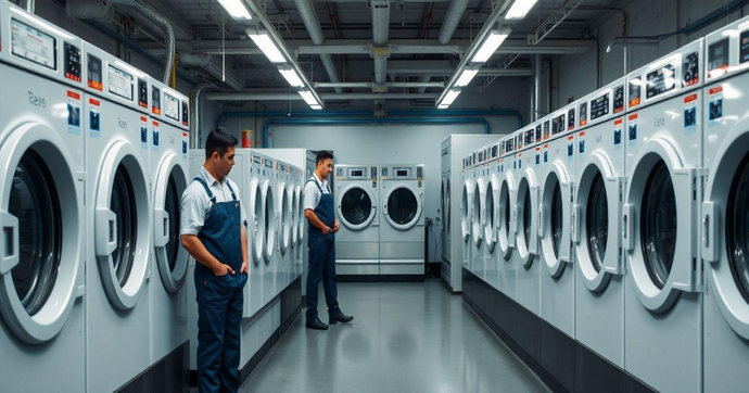 Lavanderia Industrial de Uniformes: Efici&ecirc;ncia e Qualidade