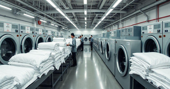 Lavanderia Industrial para Restaurantes: Efici&ecirc;ncia e Qualidade