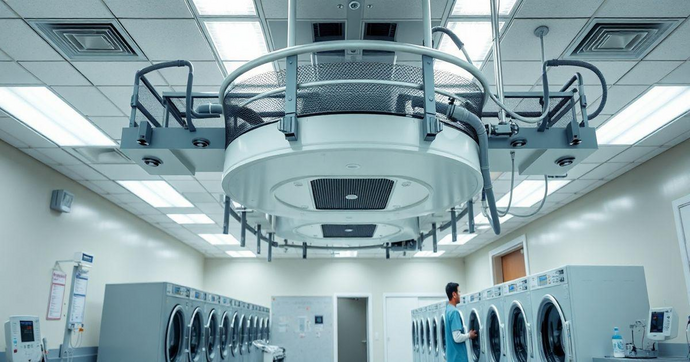 Transportador A&eacute;reo Hospitalar e Lavanderia