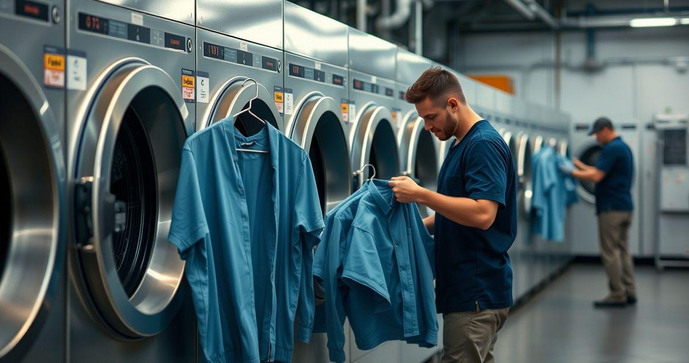 Lavanderia industrial de uniformes: Como escolher a melhor opção para sua empresa