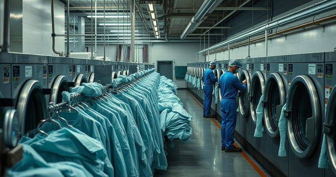 Lavandeira Industrial de EPIs: Efici&ecirc;ncia e Seguran&ccedil;a