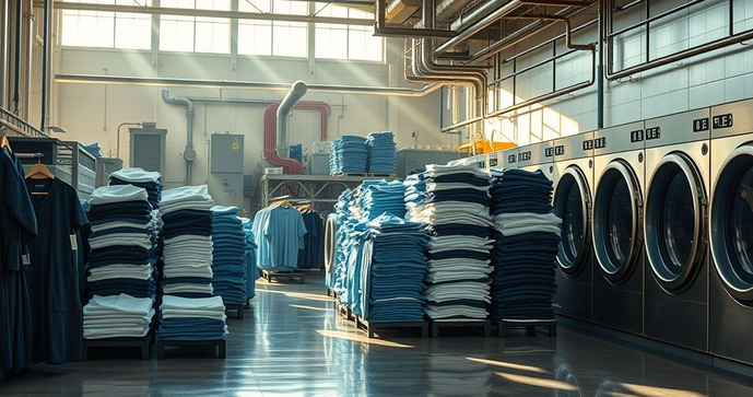 Lavanderia de Uniformes Industriais: Como Escolher a Melhor Op&ccedil;&atilde;o para Sua Empresa