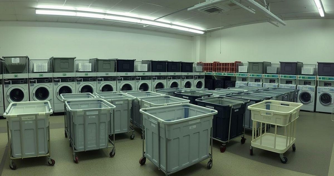 Carros para lavanderia que facilitam o seu dia a dia