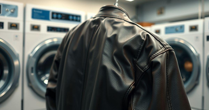Como Cuidar de sua Jaqueta de Couro em uma Lavanderia Especializada