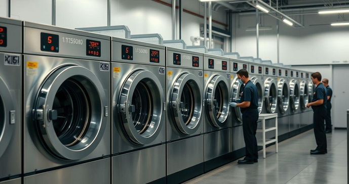 Lavanderia industrial: como otimizar processos e aumentar a eficiência do seu negócio