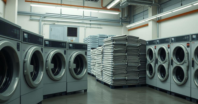 Lavanderia Industrial de Uniformes: Como Escolher a Melhor Op&ccedil;&atilde;o para Sua Empresa