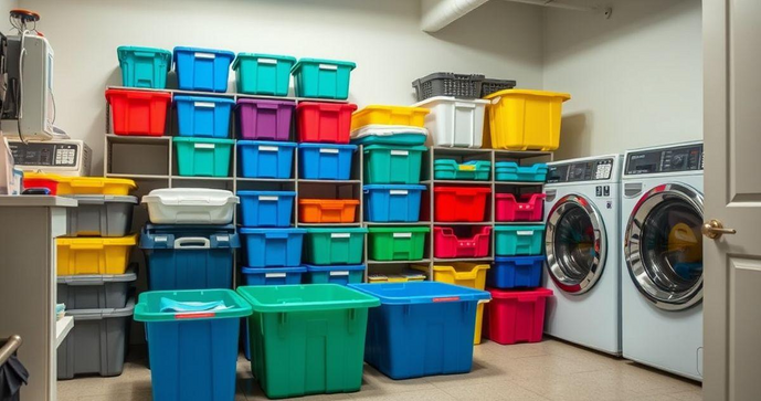 Ca&ccedil;ambas para Lavanderia: Escolha Ideal para Praticidade e Organiza&ccedil;&atilde;o