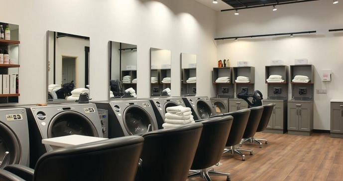 Lavanderia para Salão de Cabeleireiro: Como Escolher a Melhor Solução para Seu Negócio