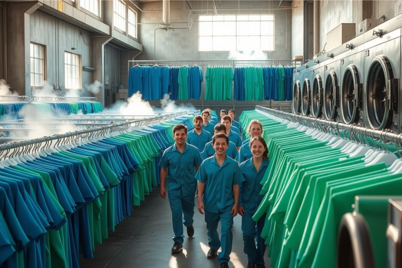 Lavanderia Industrial de Uniformes: Saiba Como Escolher a Melhor Opção para Sua Empresa